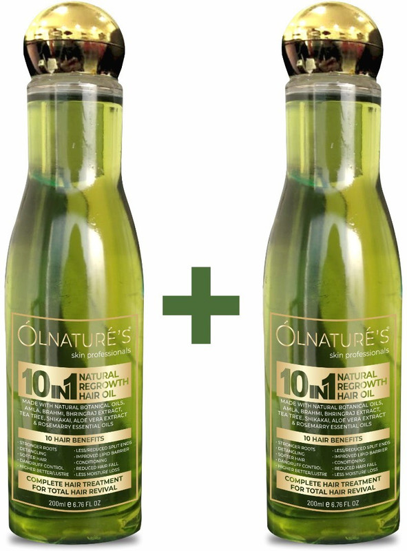 olnatures 10IN1 NATURAL REGROWTH HAIR OIL Hair Oil(400 g)