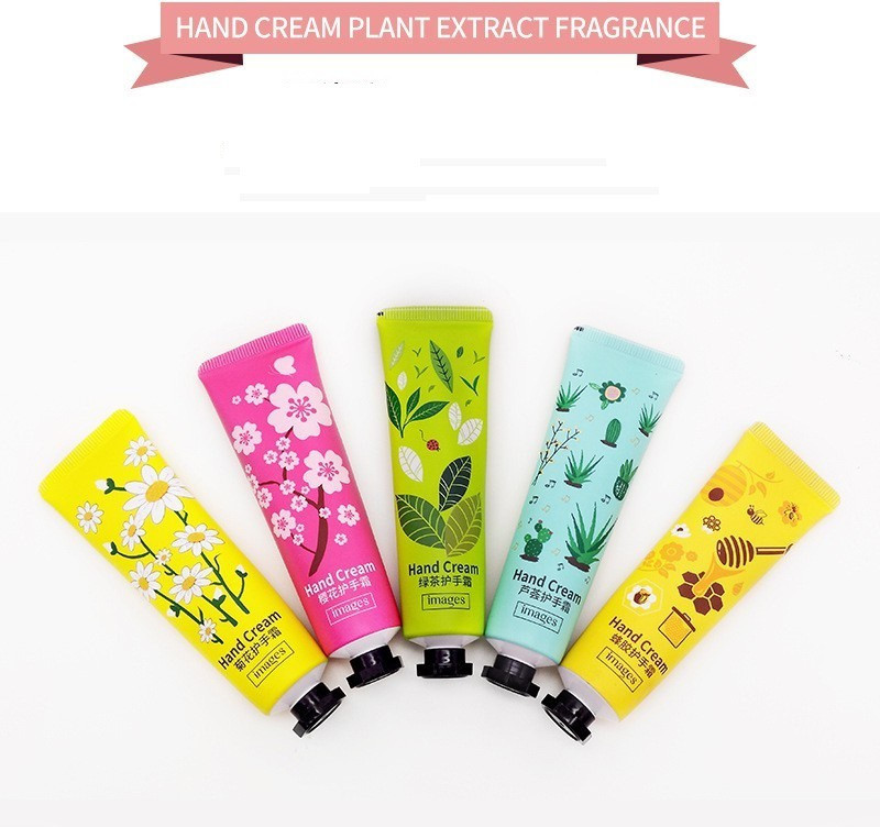 images Pack of 5 Perfumed Hand Cream for dry skin men and women(150 g)