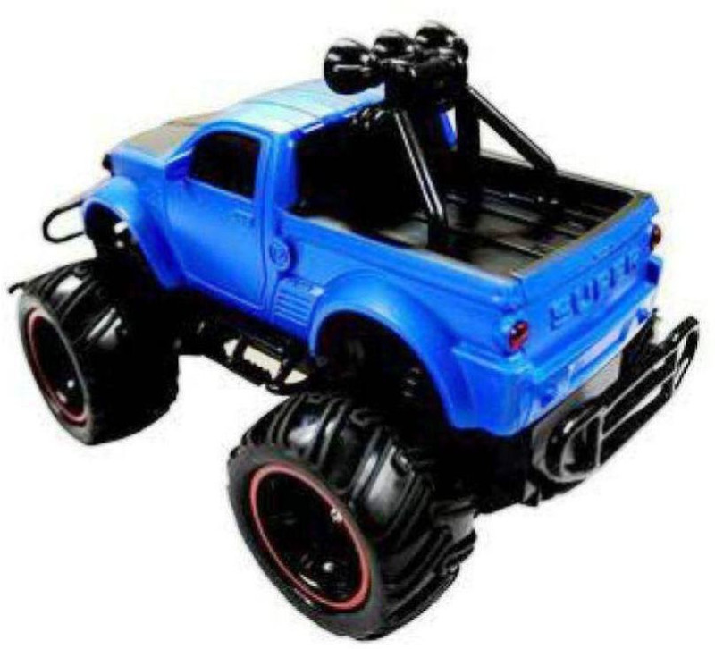 smit creation Waterproof Remote Controlled Rock Crawler RC Monster Truck, 4 Wheel Drive, 1:18 Scale (blue)(Blue)