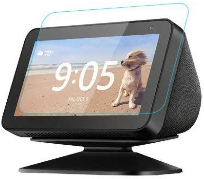 Hamee Tempered Glass Guard for Amazon Echo Show 5-5.5 Inch(Pack of 1)