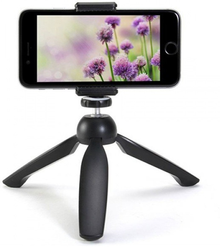 Roboster Mini Tripod YT-228 Tripod Ball Head(Black, Supports Up to 500 g)
