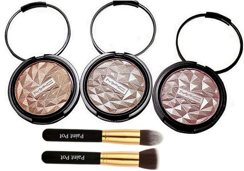 paint pot Make up Brush 2, Fit Me Illuminator Pack Of 3(5 Items in the set)