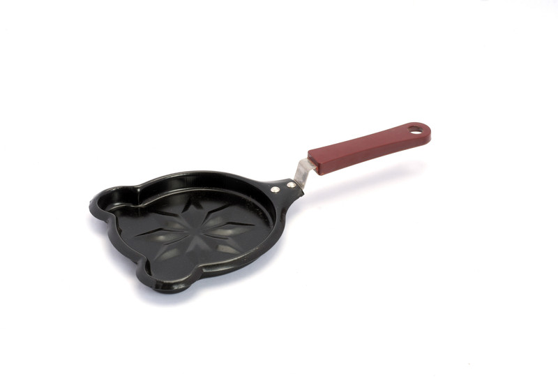 casa exclusive Egg Frying Pan/ Pancake Egg Frying Pan/ Breakfast Omelette Pan Fry Pan 14 cm diameter with Lid(Steel, Non-stick)