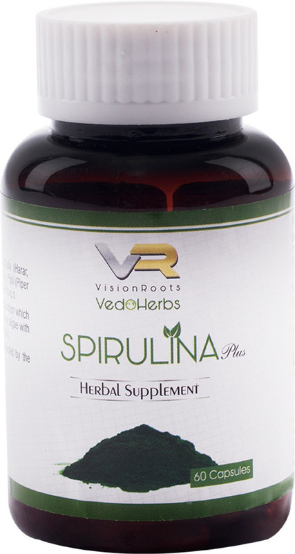 vedoherbs Spirulina Capsules(60 Tablets)