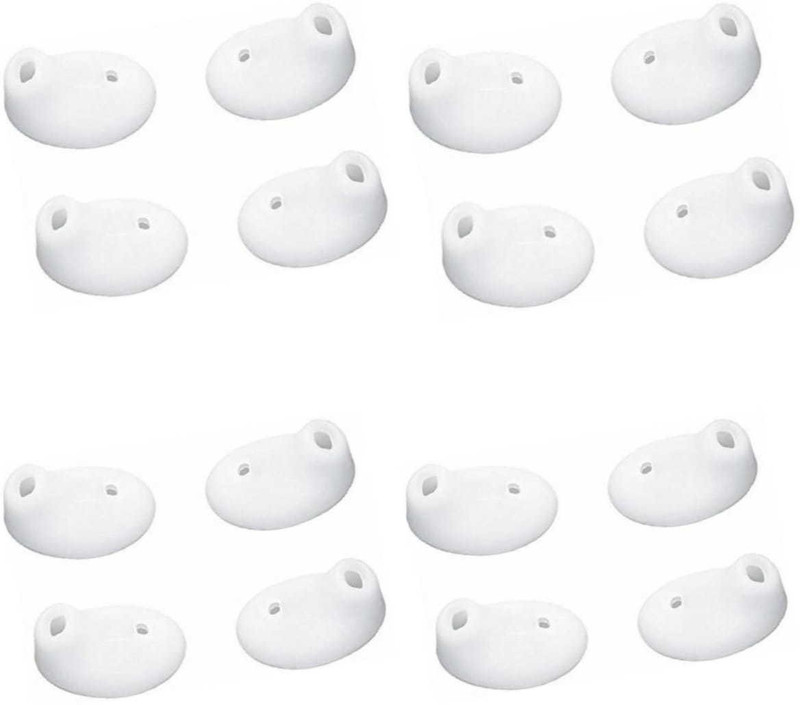 Newvent Ear Headphone Cushionset_of-4 In The Ear Headphone Cushion(Pack of 2, White)