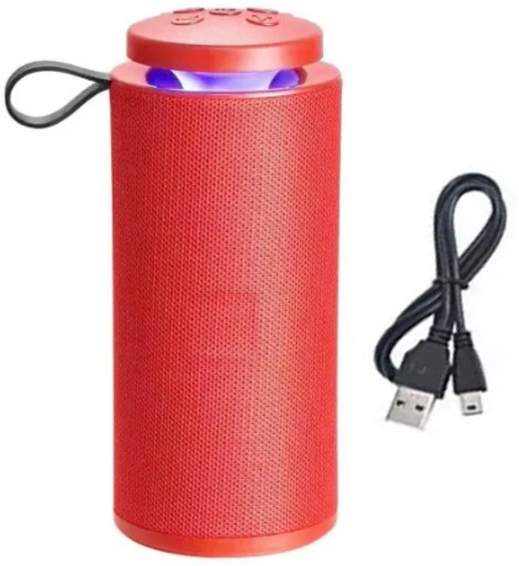 mobhead HIGH QUALITY Portable high bass speaker factory wireless 5 W Bluetooth  Speaker(Red, Stereo Channel)