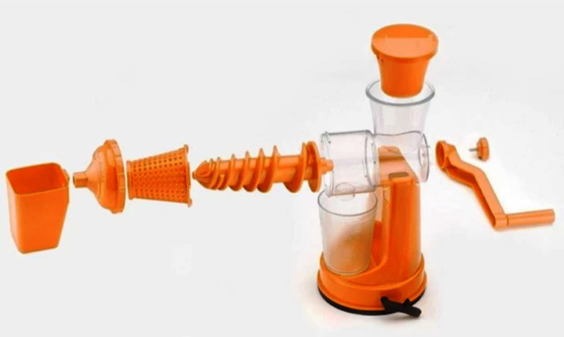 ayushicreationa Plastic Hand Juicer(Orange)