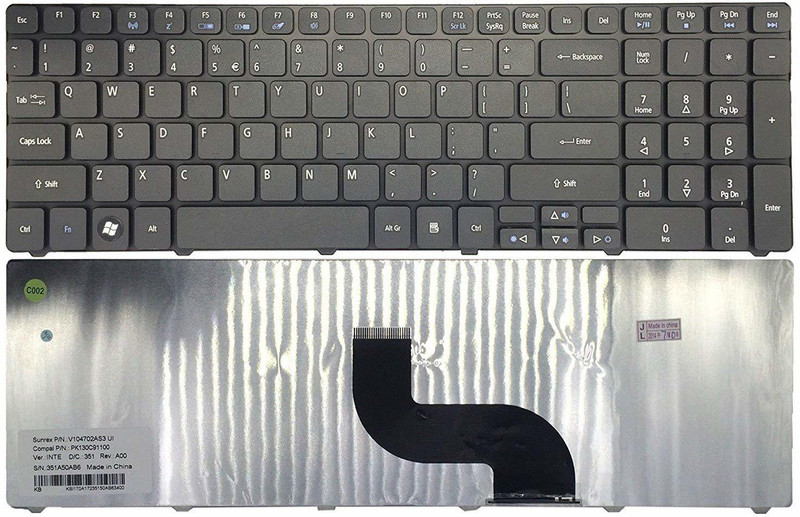 ARSit Aer Aspire 5800, 5810, 5810T, 5810TG, 5810TZ Laptop Keyboard Laptop Keyboard Replacement Key