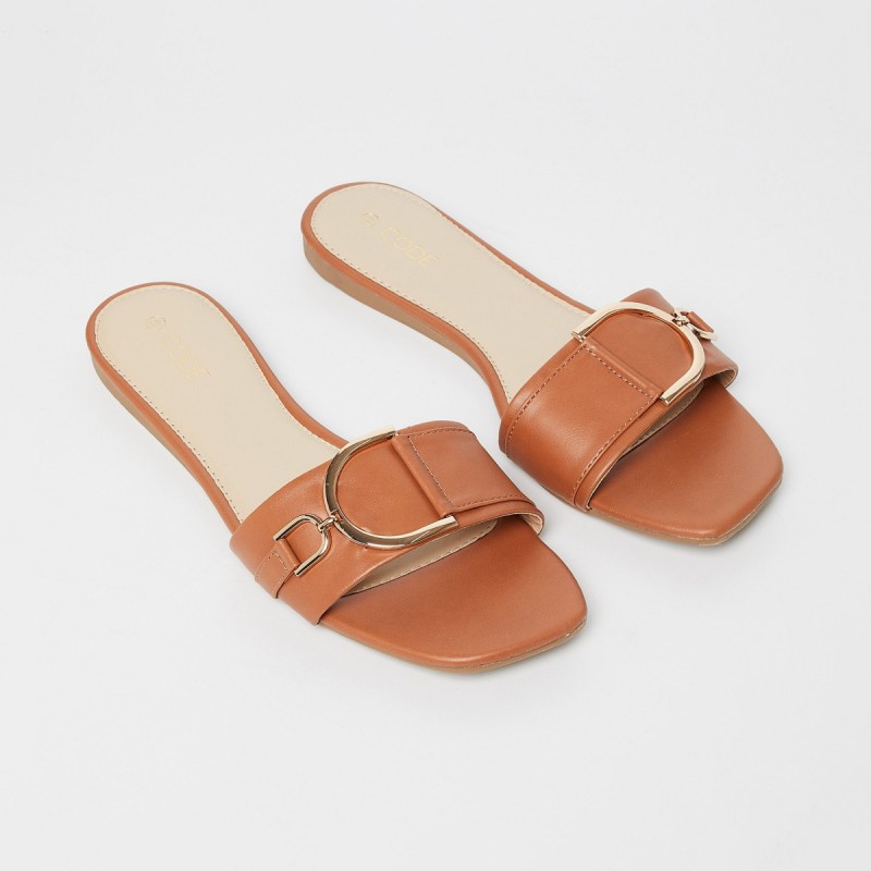 CODE by Lifestyle Women Tan Flats