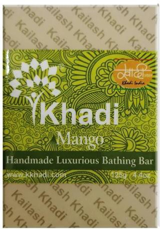 kailash khadi Mango Luxurious bathing bar(125 g)