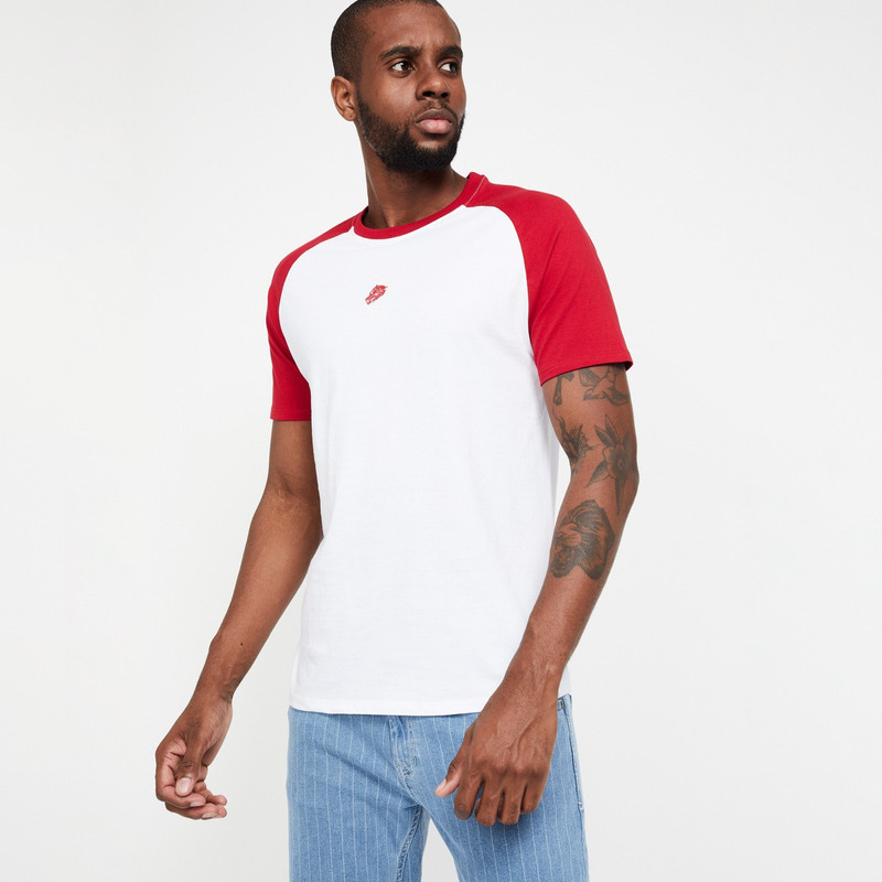 Forca Printed Men Round Neck White T 
