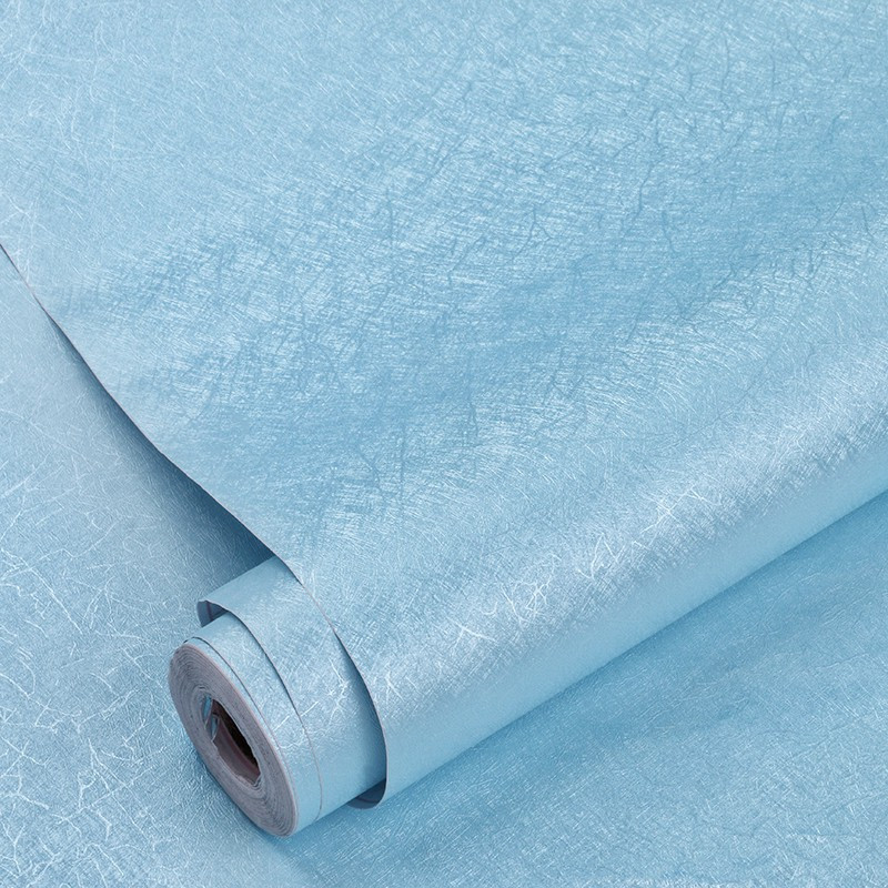 akadeco 330 cm x 45 cm Decorative Paper, Vinyl Wallpaper(Blue)