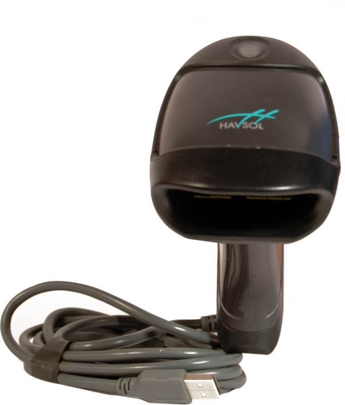 Havsol Wired Scanner Handheld and Automatic SC2018-1D with Stand Laser Barcode Scanner(Handheld)