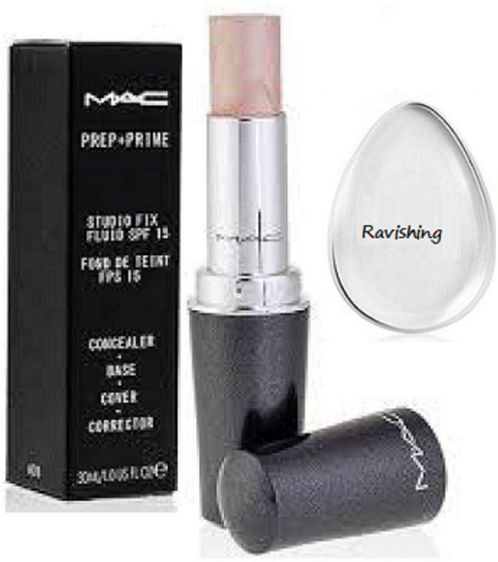 ravishing Silicon Puff, Studio Fix Contro Stick Concealer(2 Items in the set)