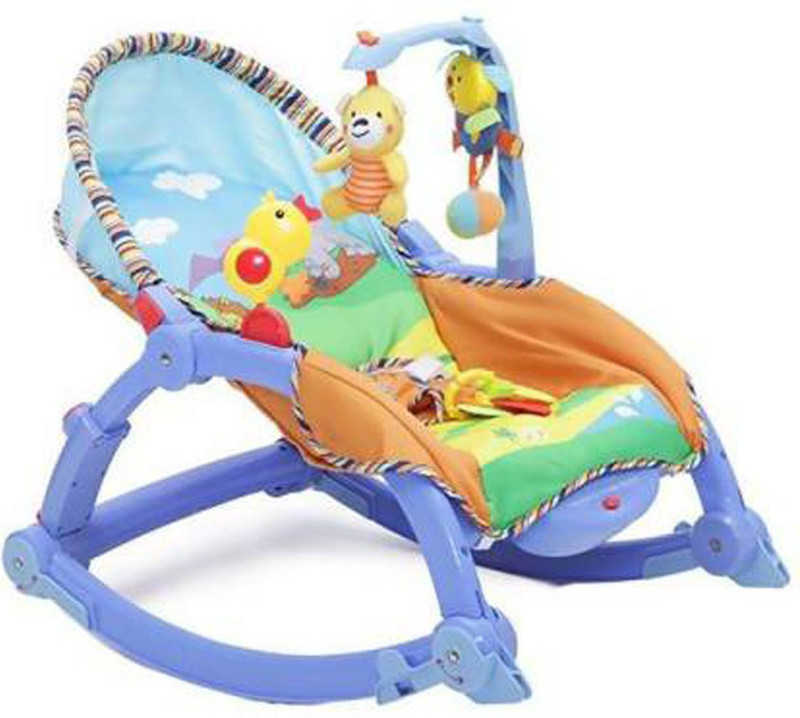 kreiz Newborn Toddler Portable Rocker(Multicolor)