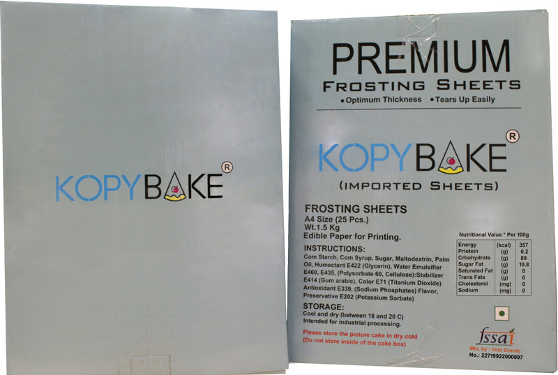 kopybake Cake Decoration Icing Set(Set of 25)