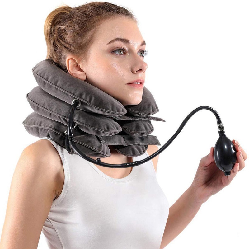 jayk enterprise Air Solid Travel Pillow Pack of 1(Black)
