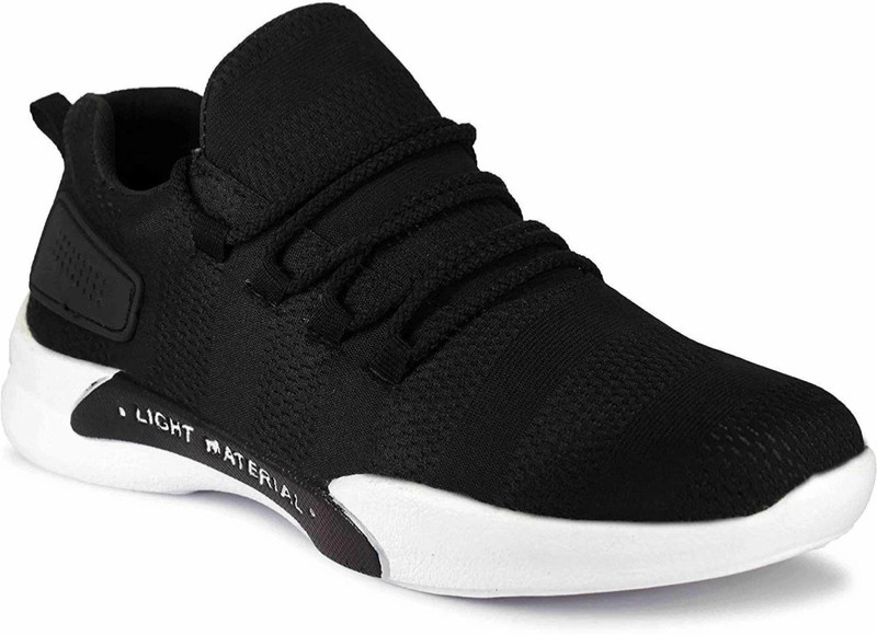 otoos Running Shoes For Men(Black)