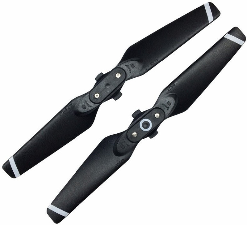 markx One Pair Quick Release Folding Blades/Propeller Accessories Parts Toy Accessory(DJI Spark Drone Black)