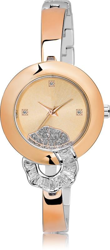 wow n now LR250 Brass Analog Watch  - For Women