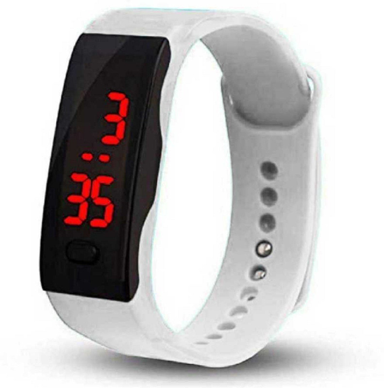 oleander New White Digital Special Collection Watch Unisex Crazy Design For This Festival Digital Watch Digital Watch  - For Men & Women