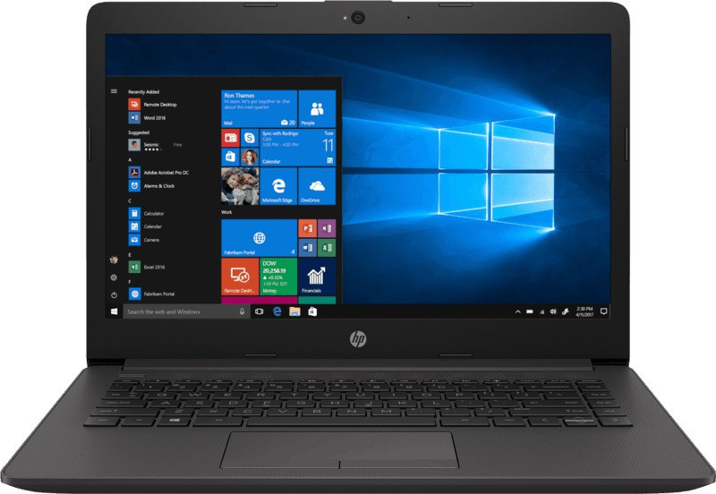 HP 200 APU Dual Core A6 7th Gen - (4 GB/1 TB HDD/DOS) 245 G7 Notebook Laptop(14 inch, Black)