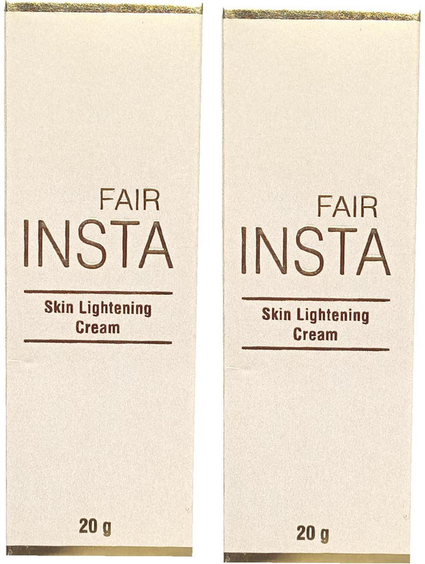 FAIR INSTA Skin Lightening Cream (Pack Of 2*20g)(40 g)