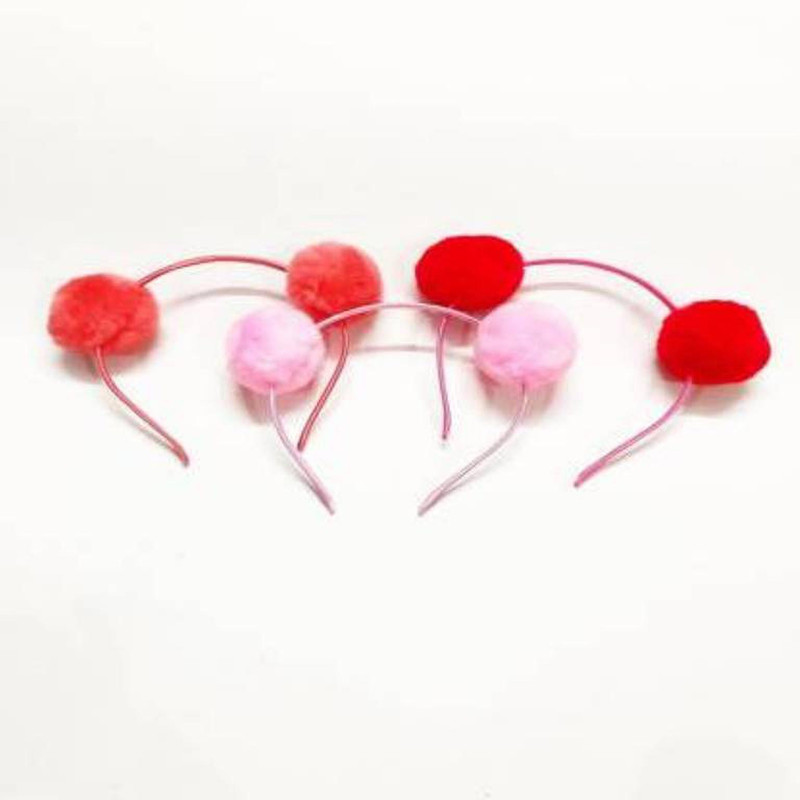 luckey enterprises Latest & Beautiful PomPom Headband Hair Accessory Set, Hair Band(Multicolor)