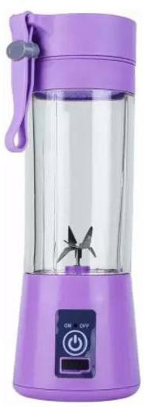 pinaaki SDD Best Buy Portable Electric Fruit Juicer Maker/Blender USB Rechargeable for the Kitchen, Gym, Yoga Class, Hiking, Camping, Office, Travelling, Outdoor Sports(PURPLE, 1 Jar) 300 Juicer Mixer Grinder(Purple, 1 Jar)