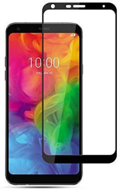 cavity Edge To Edge Tempered Glass for Lg Q7(Pack of 1)