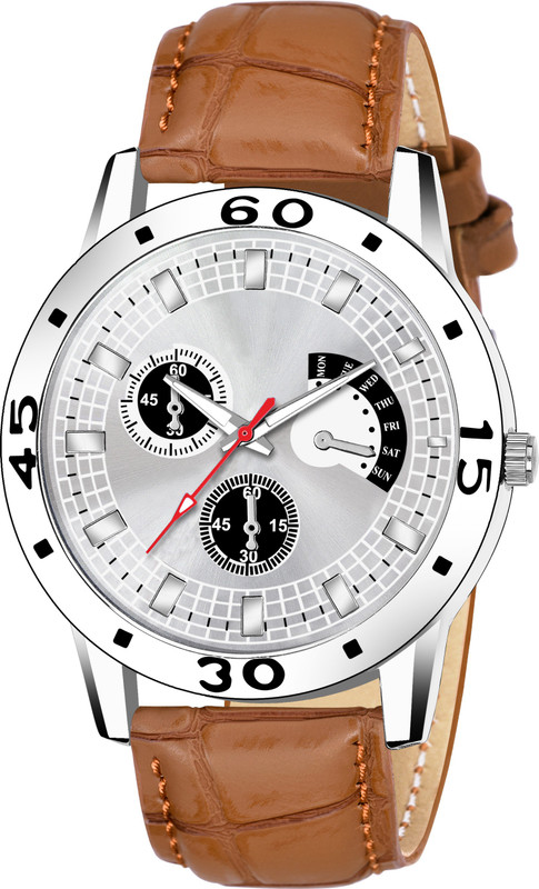 Buy just like New Style Brown Analog leather Belt watch for Boy
