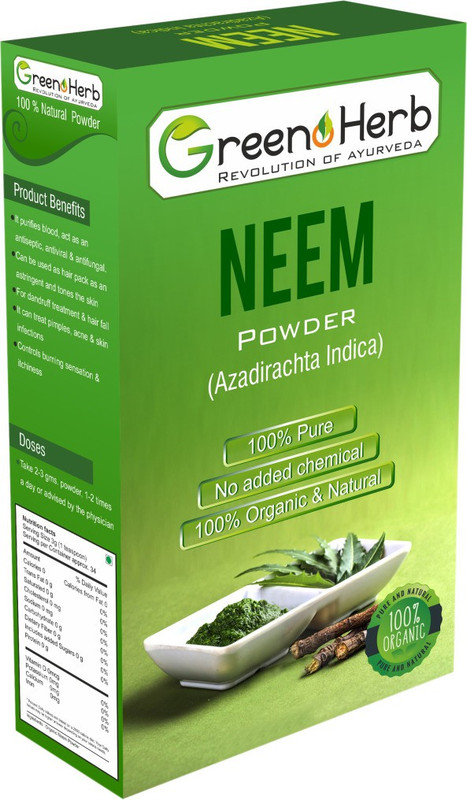 greenoherb Organic 100% Natural Neem Powder (100 g)(100 g)