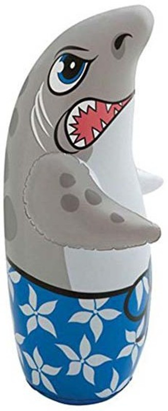 manvi Inflatable Plastic Hit Me Shark(Multicolor)
