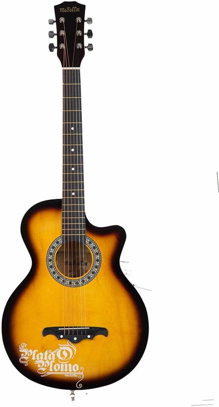 Medellin GUITAR0001213 Linden Wood Acoustic Guitar(yellow)