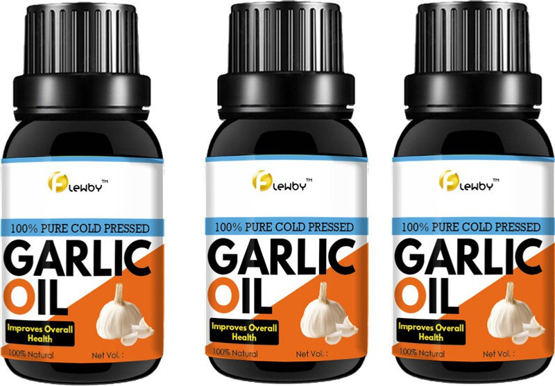 flewby Garlic Essential Oil 10ml (Pack of 3)(10 ml)