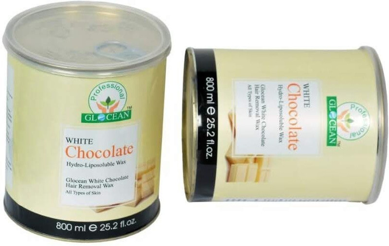 glocean Hydro Liposoluble Chocolate Wax For Hair & Tan Removal Arms Legs and Full body Wax(800 ml)