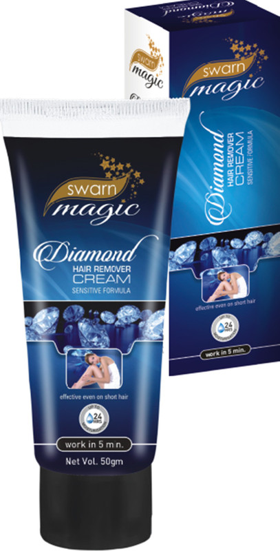 swarn magic Diamond hair remover cream(sensitive formula)(50 g)