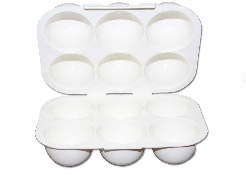 venja VI6-SLOT-EGG-BOX Storage Box(White)