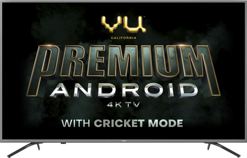 Vu Premium Android 138cm (55 inch) Ultra HD (4K) LED Smart Android TV with Cricket Mode(55-OA)
