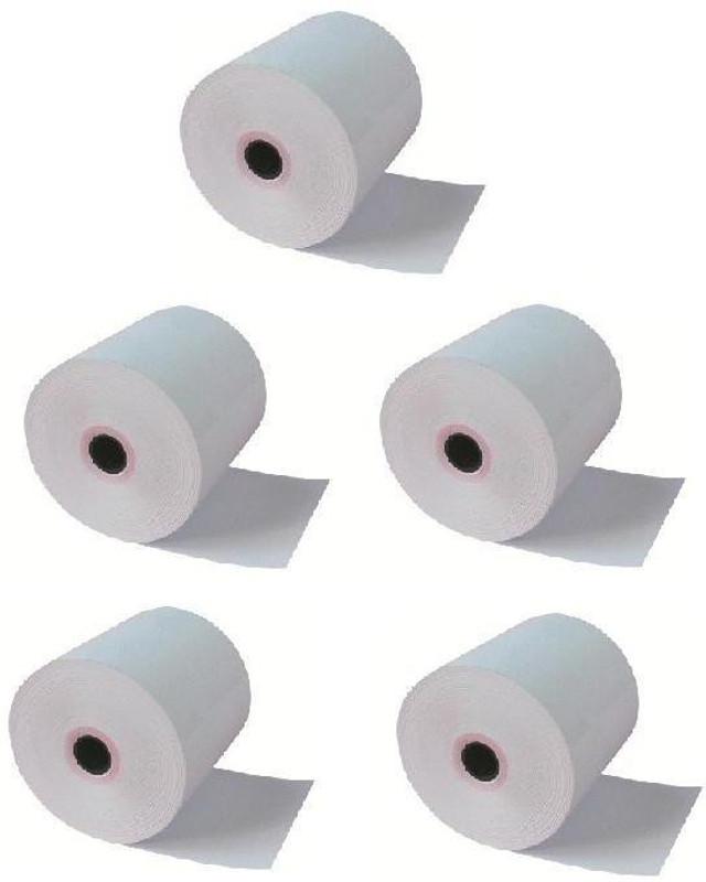 youlogic 79mmX35Mtr (meter) Thermal Paper Biling Rolls (Pack of 5) Original Paper Product 70 Gsm Thermal Cash Register Paper(79 mm x 3500 cm)