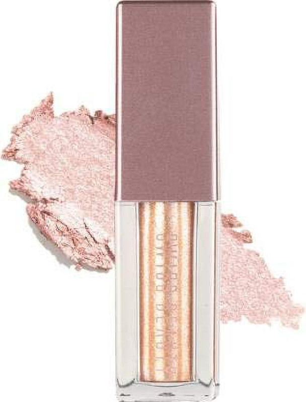 ronzille Metallic Molten Midnight Liquid Eyeshadow Non-Transfer and Insta Dry (Champagne) 1 ml(Champagne)