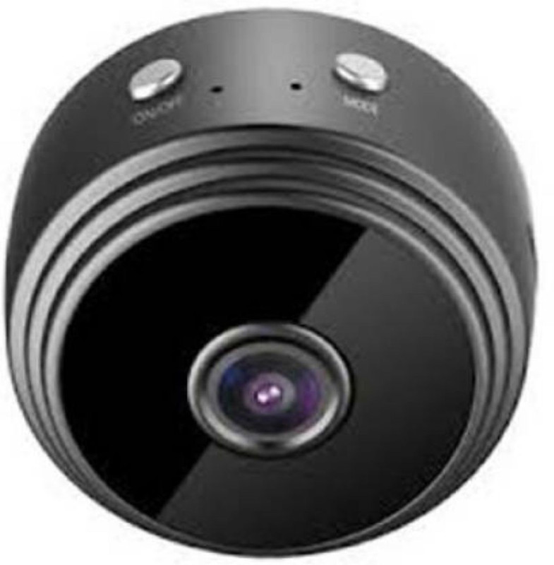 simra ilicone and ABS Mini WiFi Hidden Wireless HD 1080P Indoor Home Small Spy Security Cameras/Nanny Cam Built-in Battery with Motion Security Camera(1 Channel)