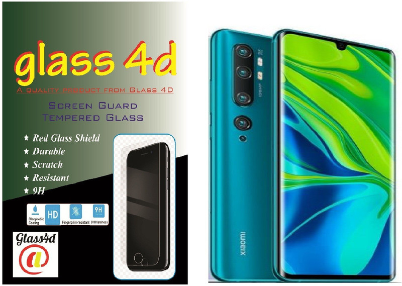glass 4d Screen Guard for Xiaomi Mi CC9 Pro(Pack of 1)