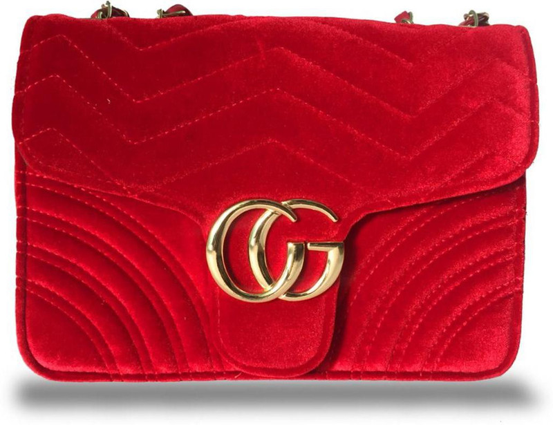 thefirstgift Red Sling Bag