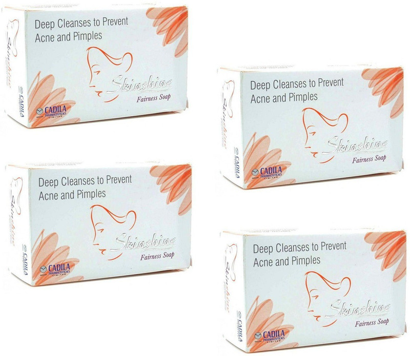 CADILA PHARAMCEUTICALS Skin Shine Soap ( 4 Pc x 75 gm )(4 x 75 g)
