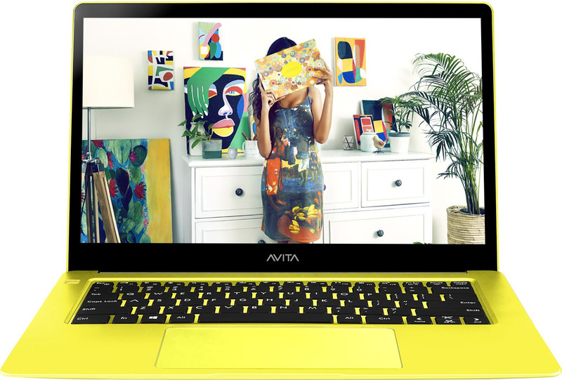 Avita Liber Core i5 7th Gen - (8 GB/256 GB SSD/Windows 10 Home) NS14A1IN007P Thin and Light Laptop(14 inch, Sunflower Yellow, 1.46 kg)