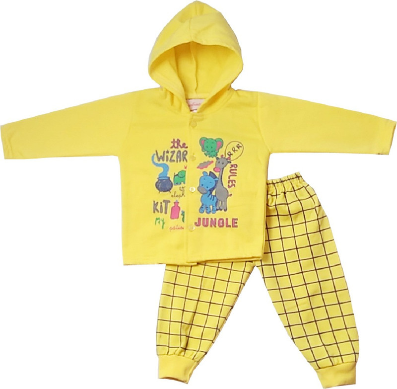 harshvardhanmart Baby Boys & Baby Girls Casual Dress Pant(Yellow)