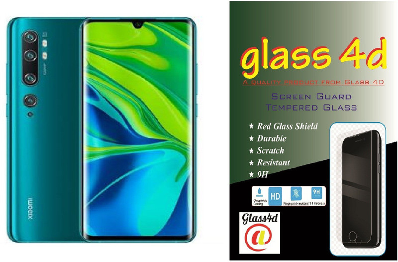 glass 4d Screen Guard for Xiaomi Mi CC9 Pro(Pack of 1)