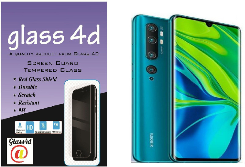 glass 4d Screen Guard for Xiaomi Mi CC9 Pro(Pack of 1)