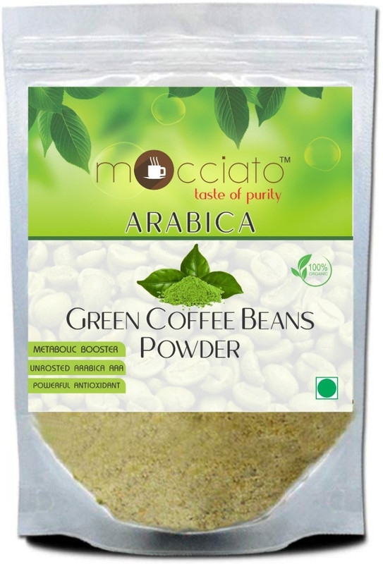mocciato Green Coffee Beans Powder for Weight Loss and good health Instant Coffee(50 g, Green Coffee Flavoured)